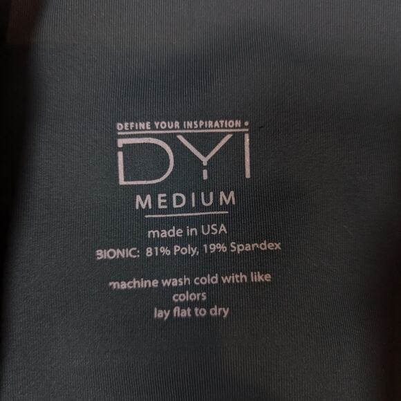 DYI Define Your Inspiration Leggings Green Size Medium - Picture 3 of 11